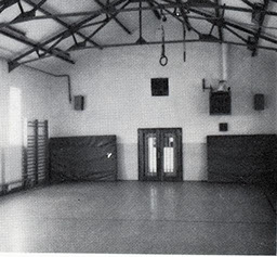 Die Turnhalle von innen