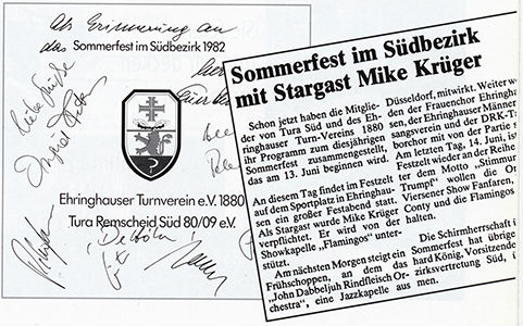 Sommerfest im Südbezirk mit Stargast Mike Krüger